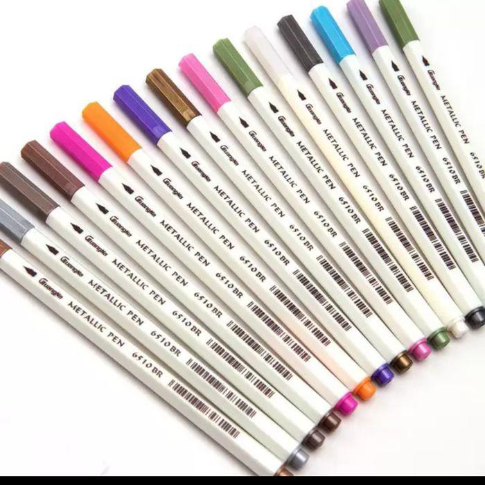 

Kaligrafi / Metallic Brush Pen 15Clr (Mirip Sta) Murah Meriah Ready