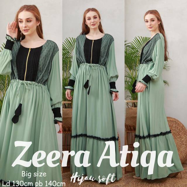 DASTER ARAB ZEERA ATIQA BIG SIZE BY ZEERA ORI