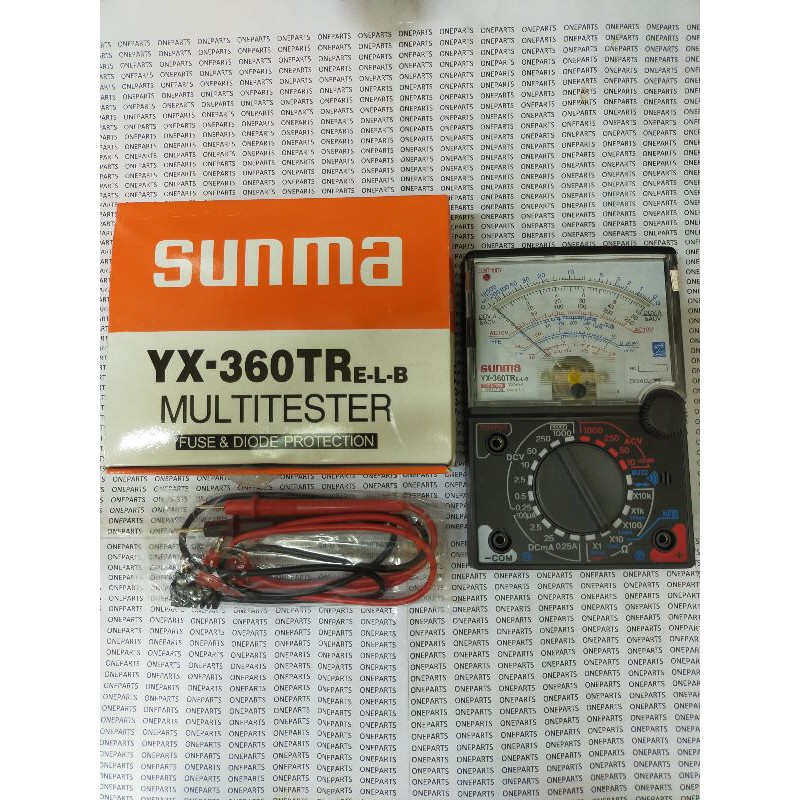 TOOLS MULTITESTER ANALOG MANUAL SUNMA YX-360TR E-L-B