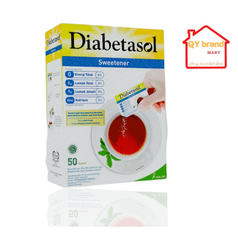 

Diabetasol No Calorie Sweetener 50 × 1g