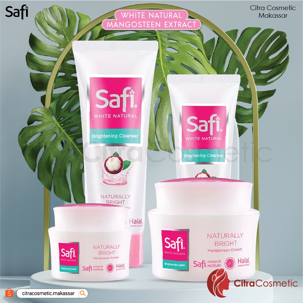 Safi White Natural Magosteen Extract Series Brightening Cleanser | Brightening Cream