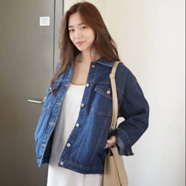 Oversize denim jacket
