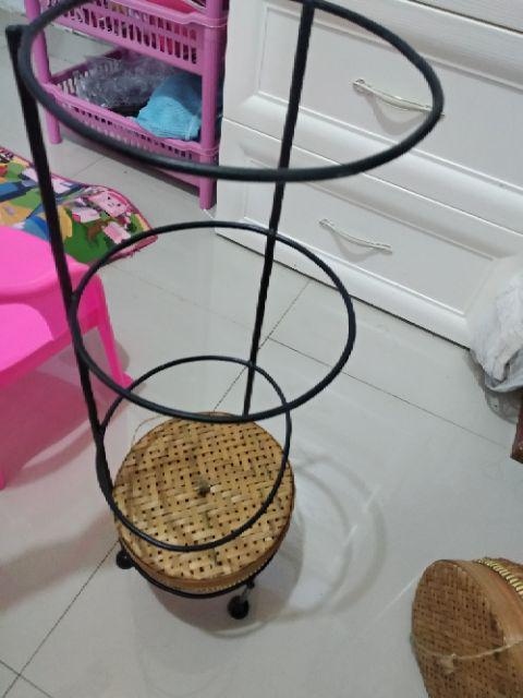 Rak Bambu Tutup Susun 4