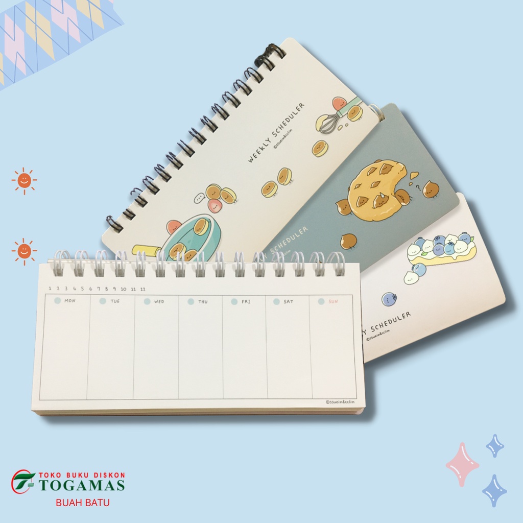 

NOTEBOOK SCHEDULE WEEKLY 3000 SSNCC1-417-02