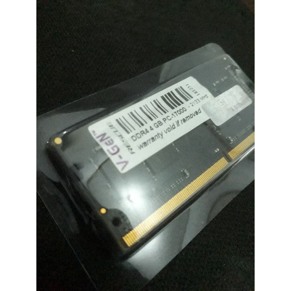 Ram VGEN 4gb DDR4 2133mhz SODIMM