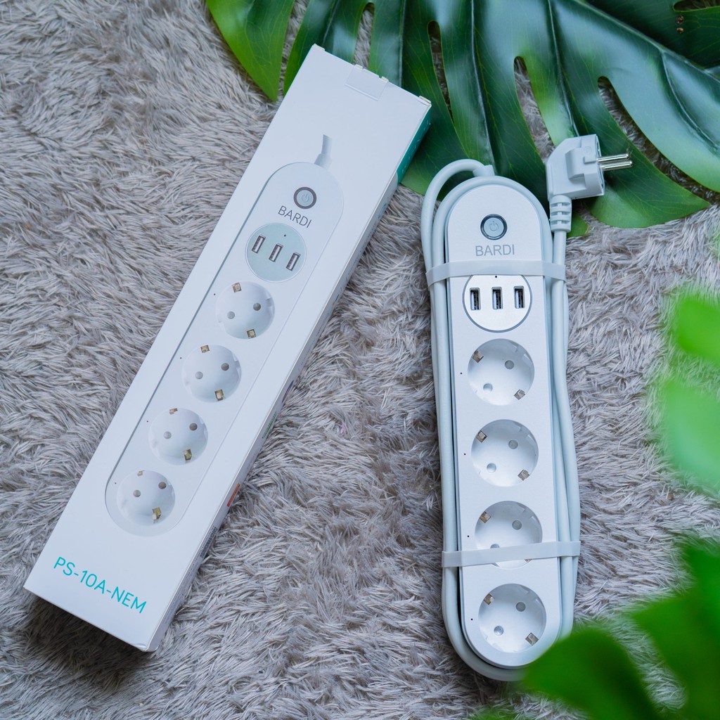[READY STOCK | SAMEDAY] BARDI Smart Extension Power Strips (Smart Stop Kontak, WIFI)