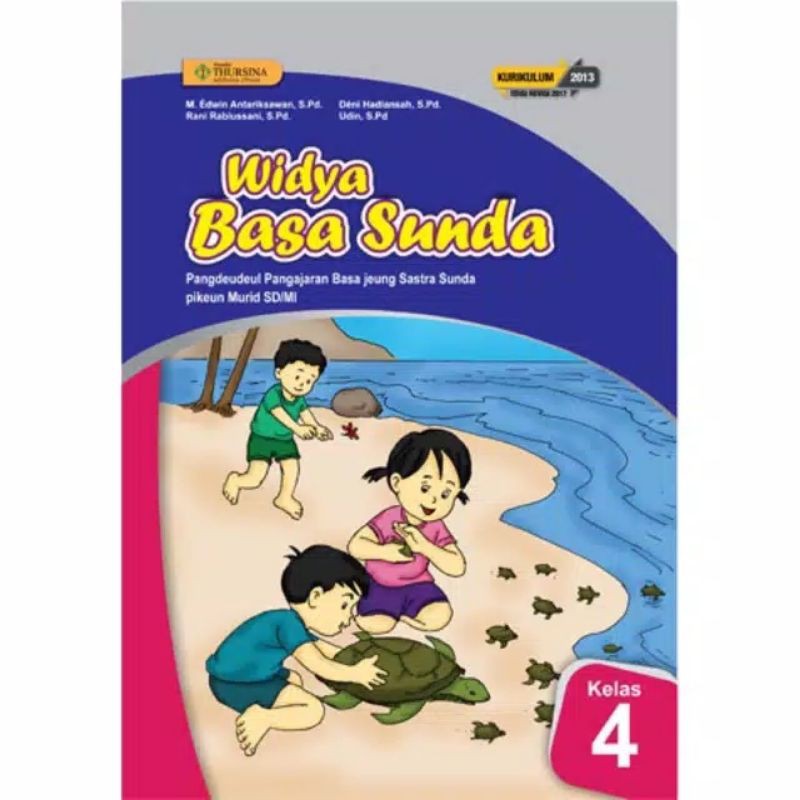 Widya Basa Sunda SD Kelas 4 Penerbit Thursina Pelajaran Bahasa Sunda