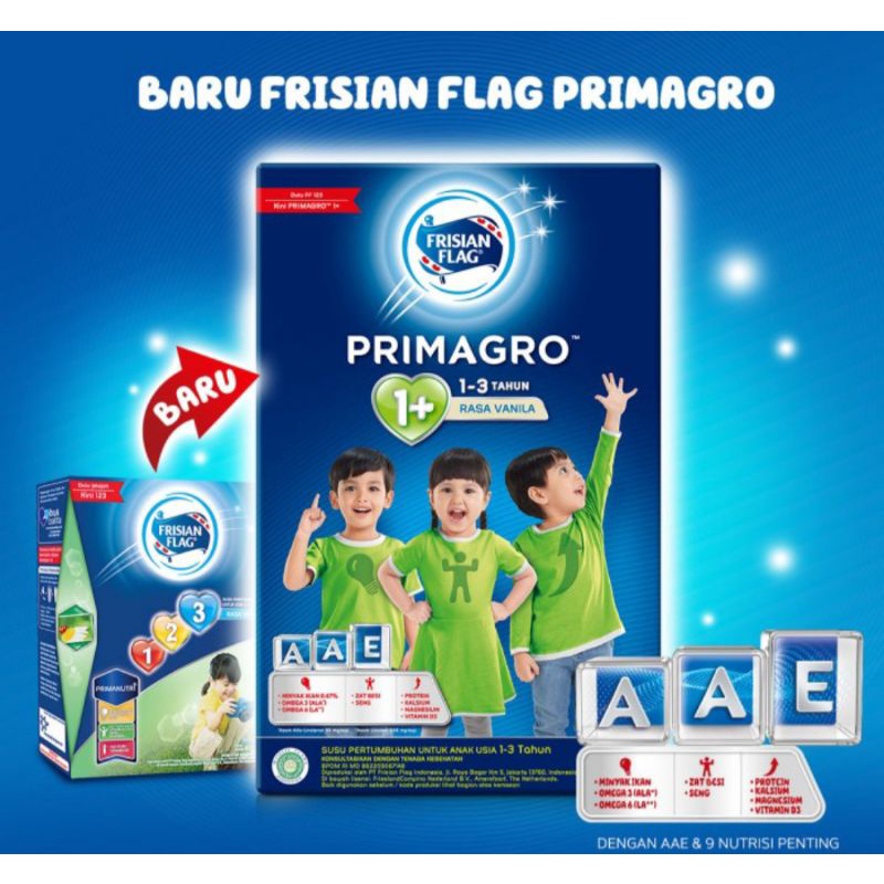 

FRISIAN FLAG Primagro 1+ Rasa Vanilla 750 gr