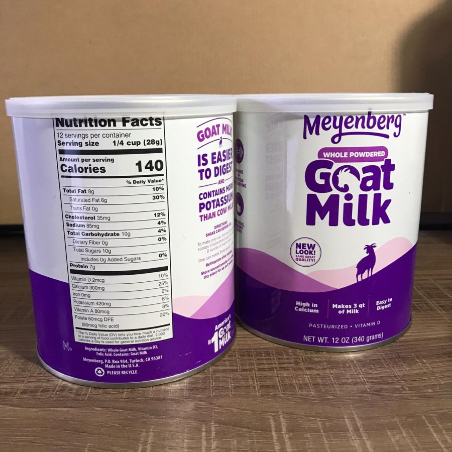Kkeanashop Meyenberg Whole Powdered Goat Milk Vitamin D Milk