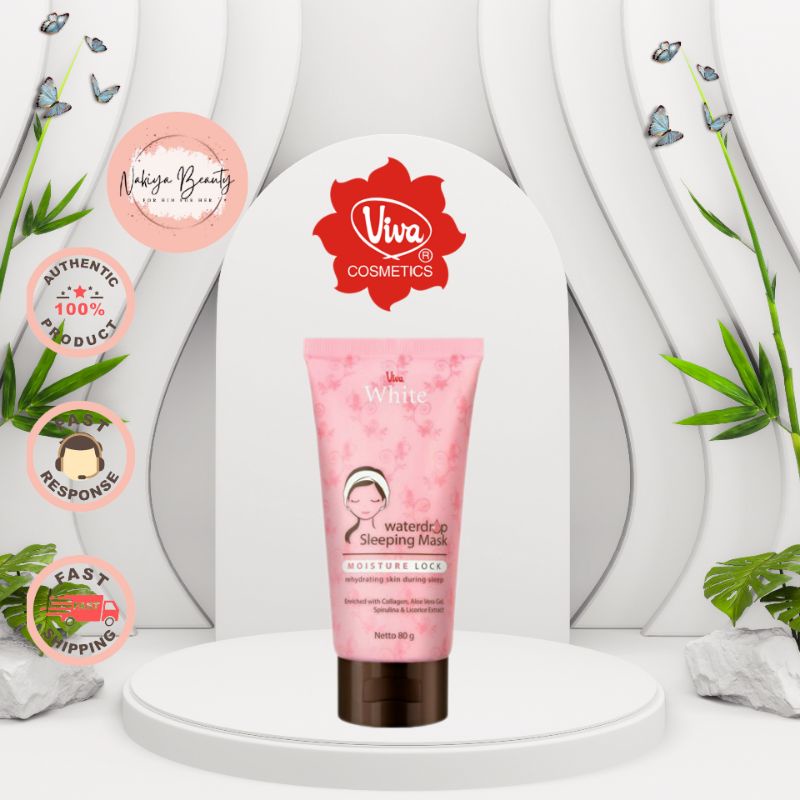 Viva Waterdrop Sleeping Mask 80gr | Viva Sleeping Mask | Sleeping Mask