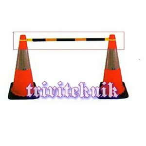 Cone retractable,Retractable Cone Bar,penghalang jalan,