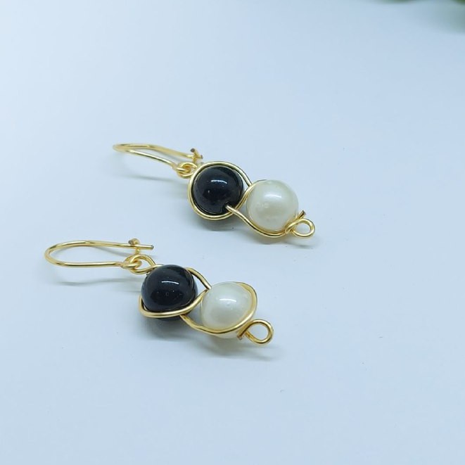 ANTING MUTIARA LAUT ASLI LOMBOK BERSERTIFIKAT, MURAH, ANTING PANJANG, KADO ULTAH