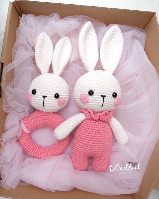 1 Set Bunny Amigurumi