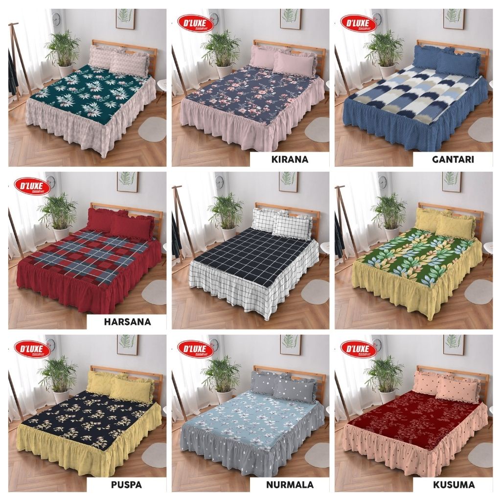 RC KINTAKUN SPREI RUMBAI 180x200 ALMAFI ARTHUR ZIRAFA EVA ROCKSTAR ALBANY ALMAFI