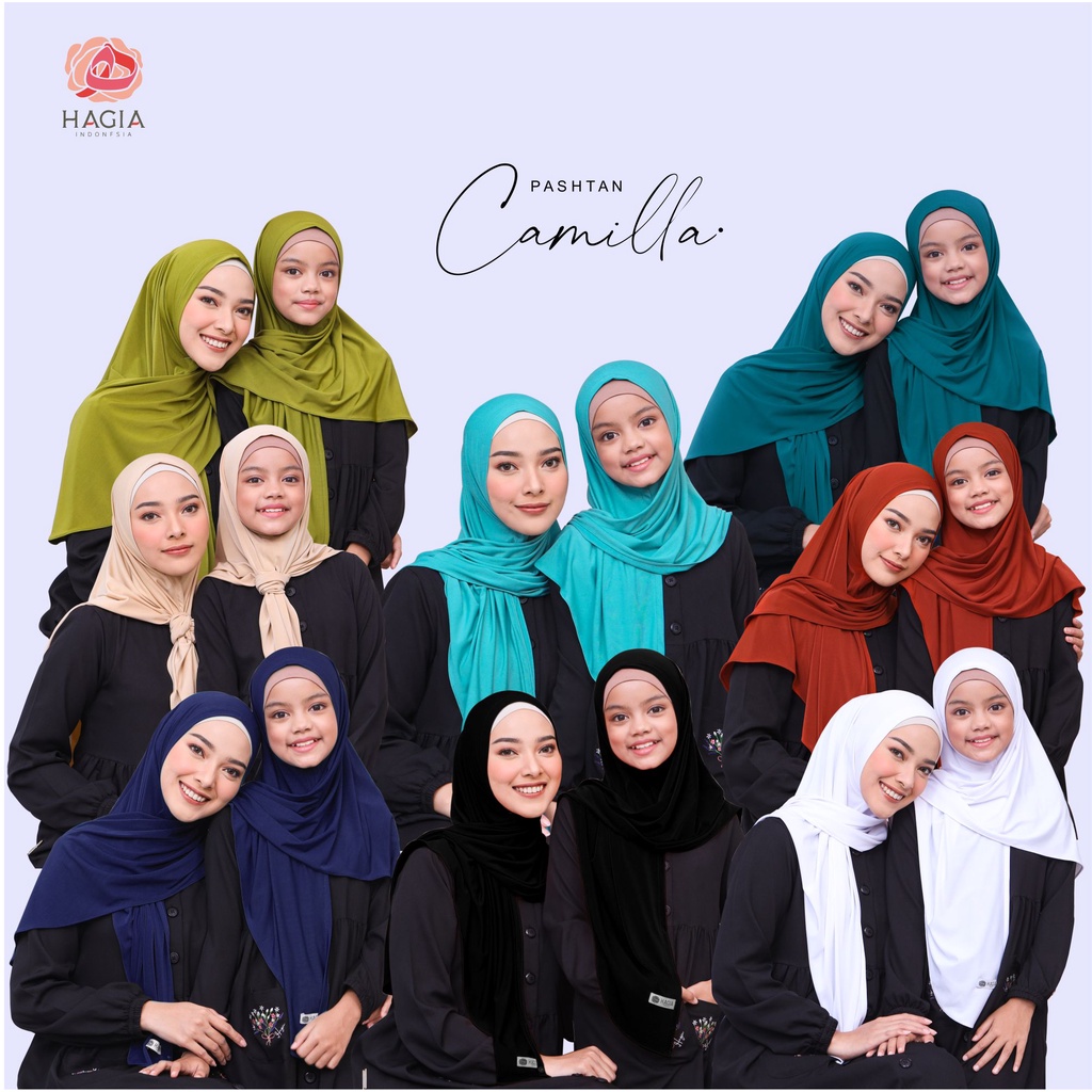 CAMILLA PASHTAN / Pashmina Instan by Hagia Indonesia