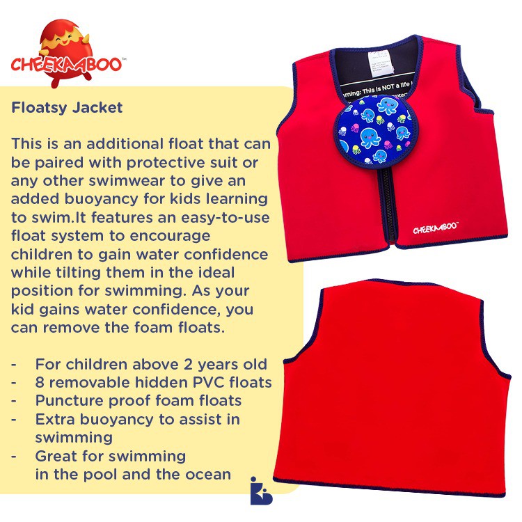 Cheekaaboo Floatsy Jacket