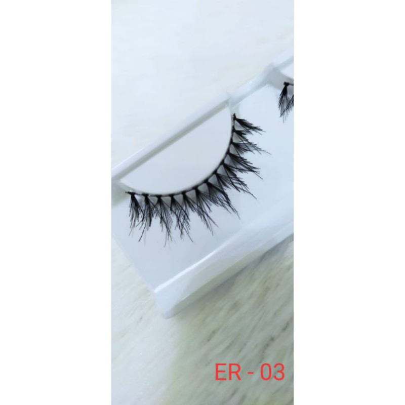 Bulu Mata Palsu ER - 03 / Eyelash Extention / Bulu Mata Murah TIDAK TERMASUK COVER MIKA