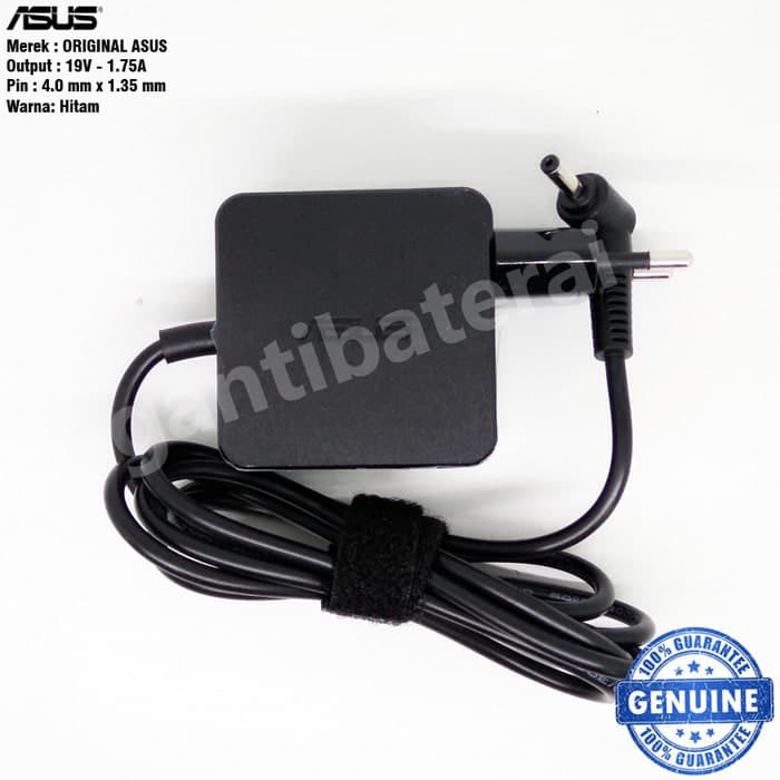 Adaptor Charger Laptop Asus X453 X453M X453MA 19V 1.75A Original