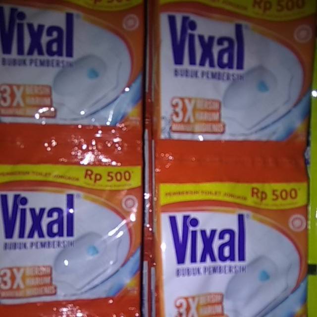 vixal bubuk  pembersih kloset sachet 5gr1sachet