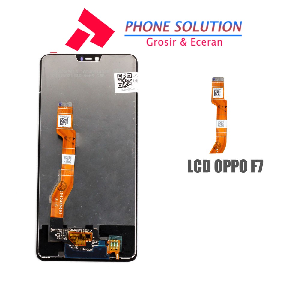 LCD Oppo F7 Fullset Touchscreen - Parts Kompatibel Dengan Produk Oppo // Supplier LCD Oppo F7 - Garansi 1 Bulan