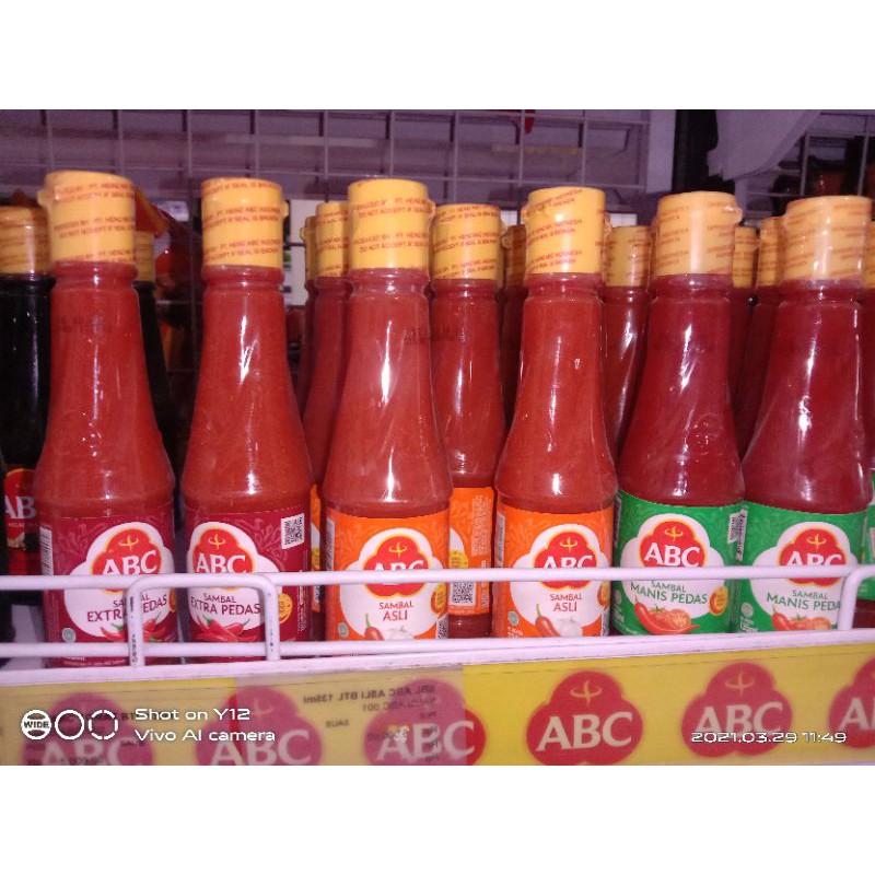 Kecap ABC Botol / Saos Sambal ABC Botol  / Saus Tiram ABC / ABC sambal Asli / ABC Extra Pedas