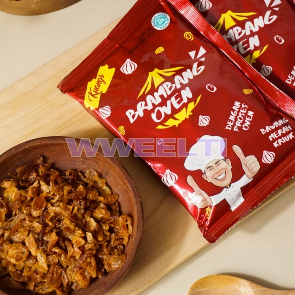 

Kuangs Brambang Oven Bawang Goreng Murni - sachet 20gr