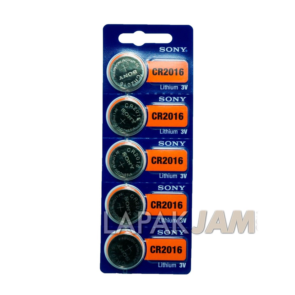 Batu Baterai / Batre Jam Tangan Sony CR 2016 Original Awet