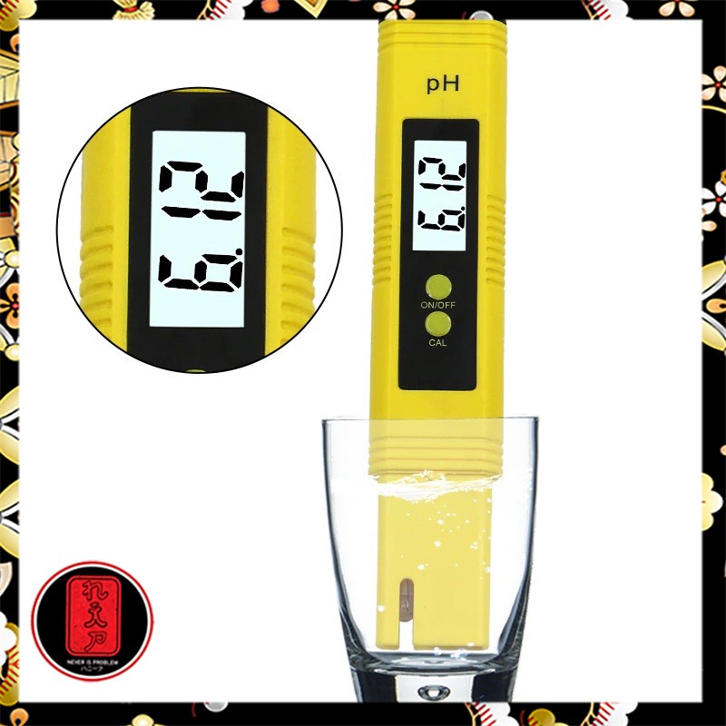 XINGWEIQIANG Alat Ukur Uji PH Meter Digital Air Minum Akuarium Tester - PH02 - Yellow