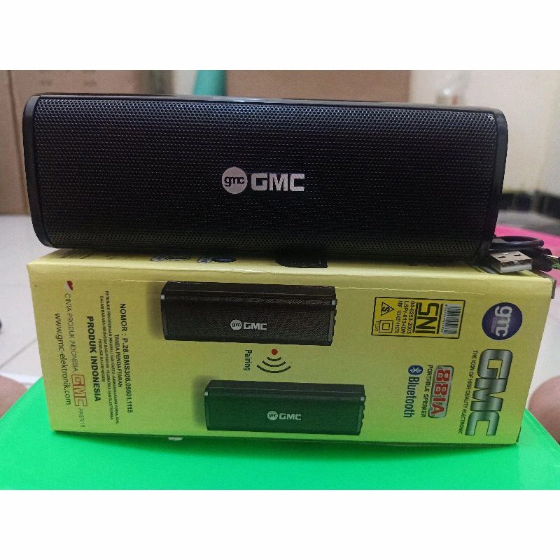 GMC 881A Speaker Portable Speaker Bluetooth