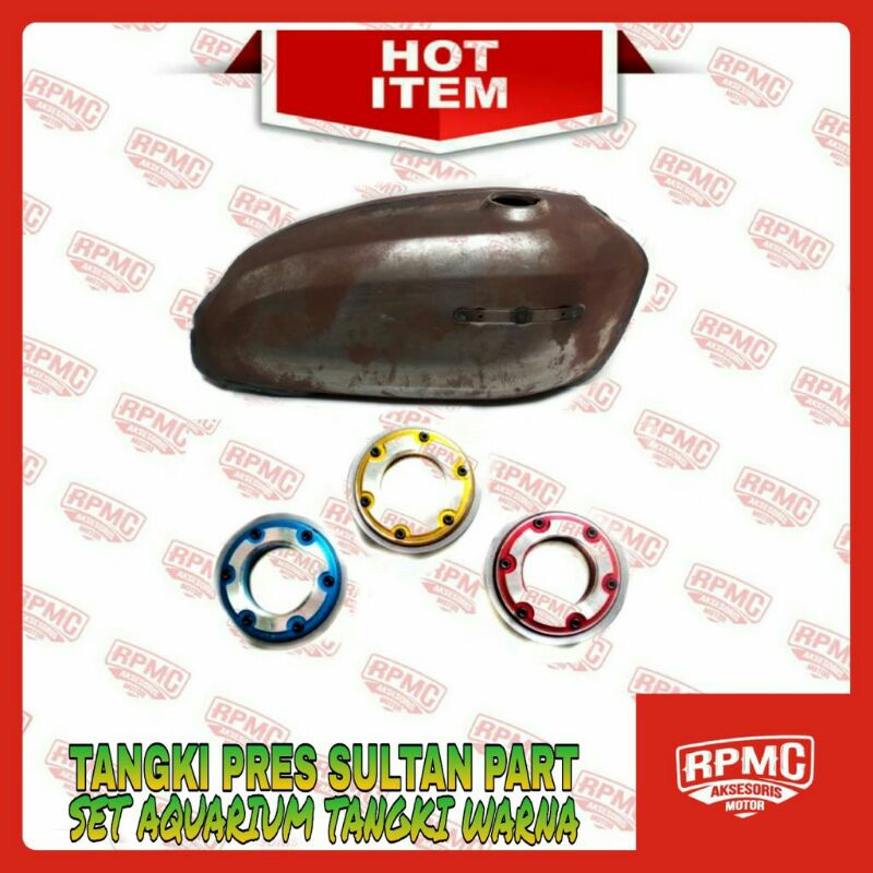 TANGKI CB125 PRES SULTAN PART SET AQUARIUM TANGKI WARNA