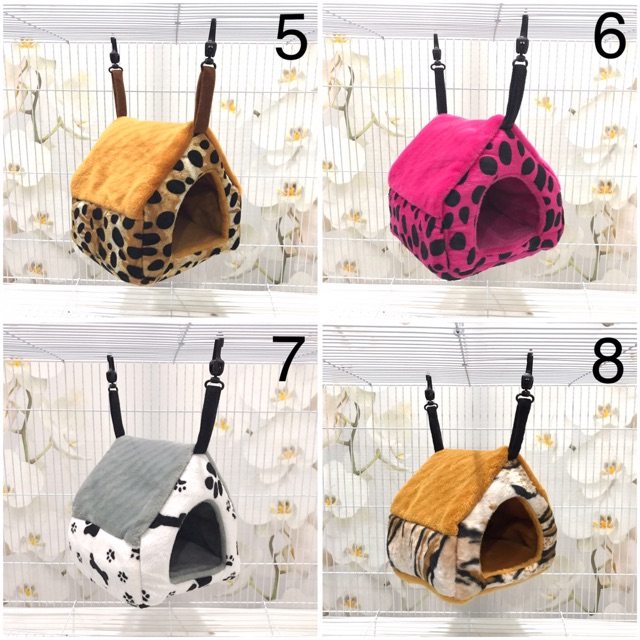 MINI TENT MOTIF POUCH SUGAR GLIDER TEMPAT TIDUR HEWAN TEMPAT TIDUR SUGAR GLIDER SLEEPING POUCH SG