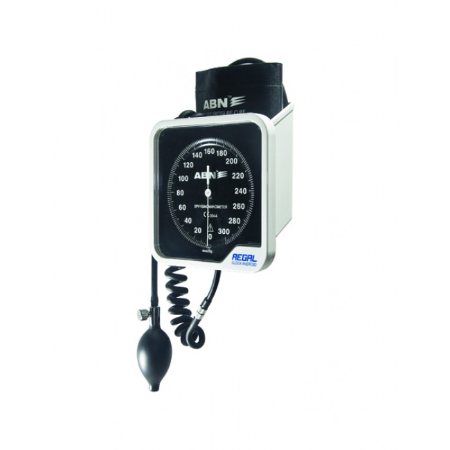 ABN REGAL Aneroid Clock Wall Model - Tensimeter Aneroid