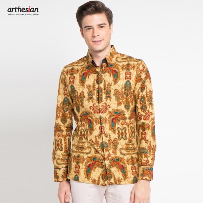 [Arthesian] Kemeja Batik Pria - Papua Batik Printing