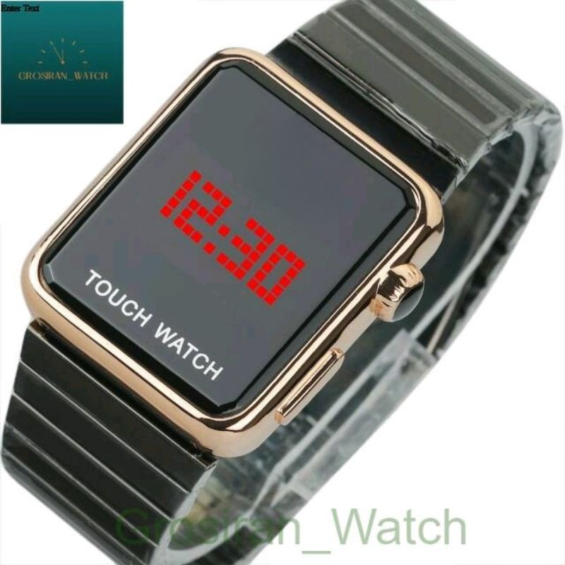 Jam Tangan Unisex Touch Screen Digital Rantai [G_W]