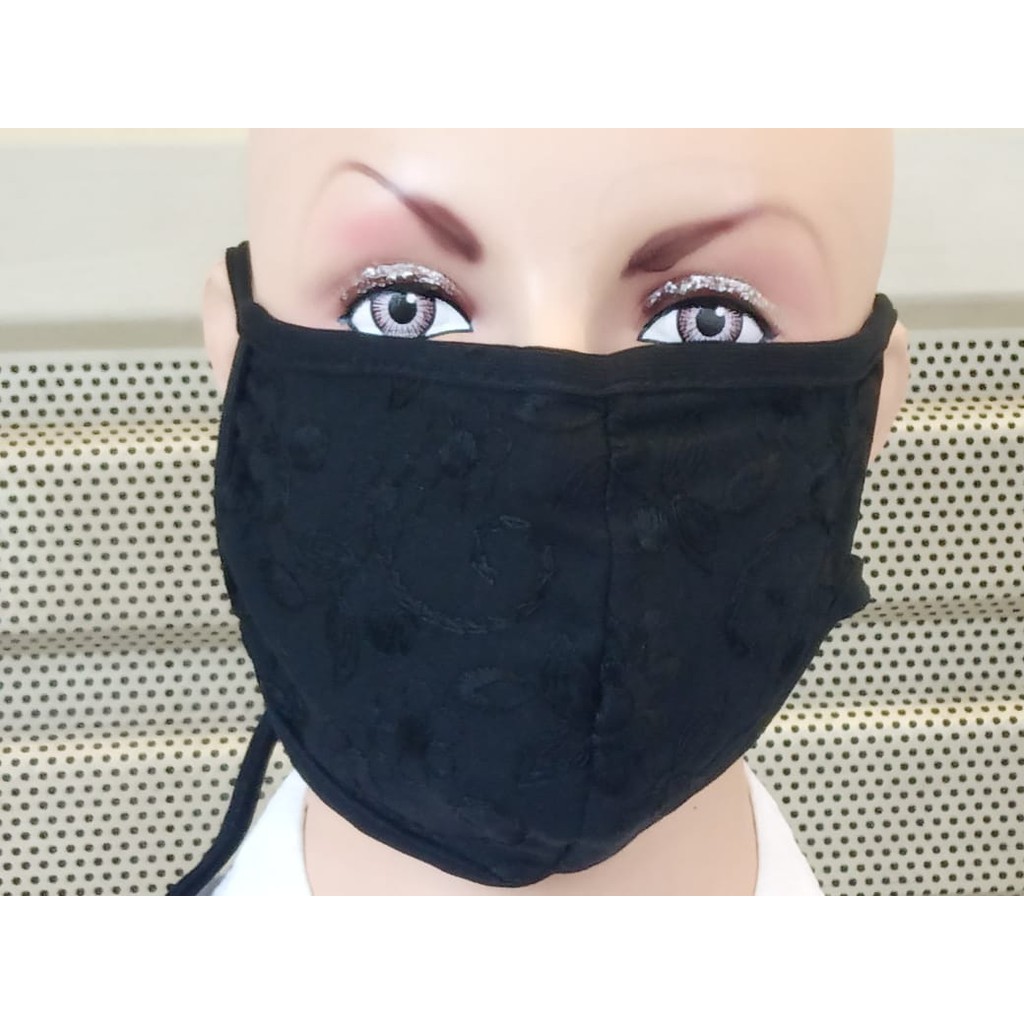 Masker Ikat Kain Katun