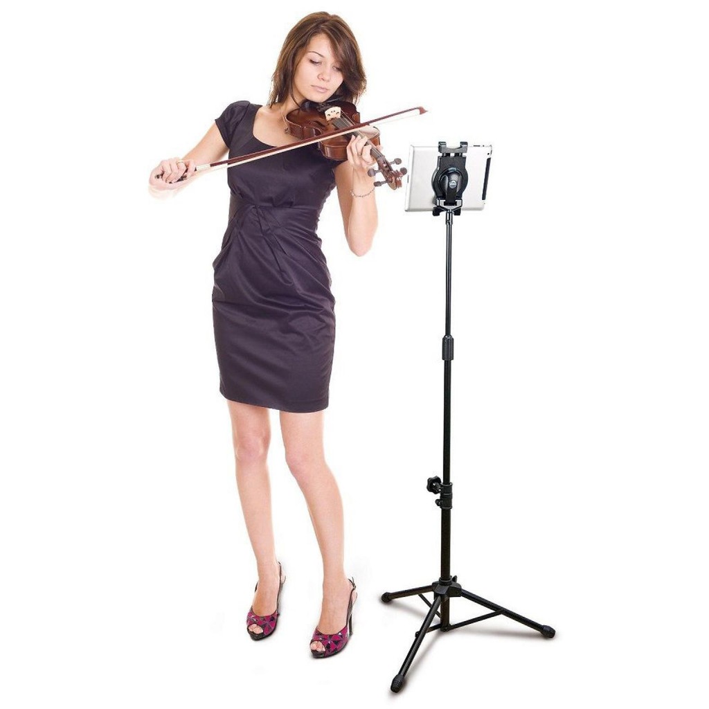 Universal Tablet Holder Mount 1/4 Screw Bracket Tripod iPad Murah Tripot Tablet Smartphone Terlaris