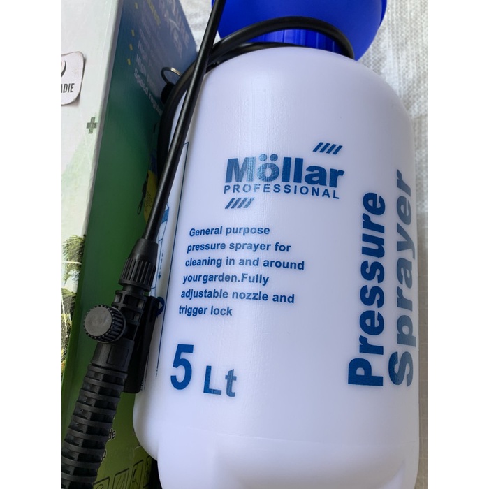 Pressure Sprayer Semprotan Hama Alat Penyemprot Taman MOLLAR 5 Liter