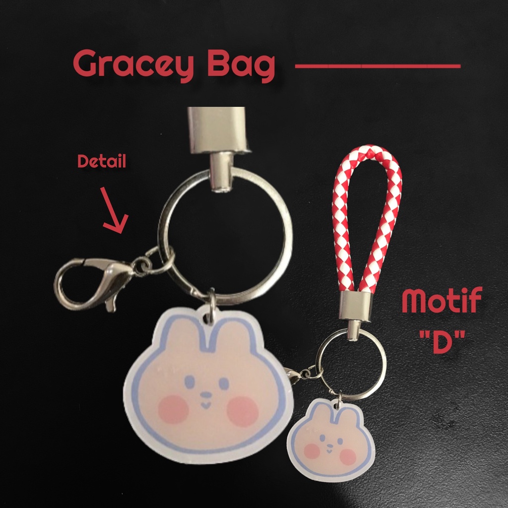 Gracey Bag Gantungan Kunci Lucu