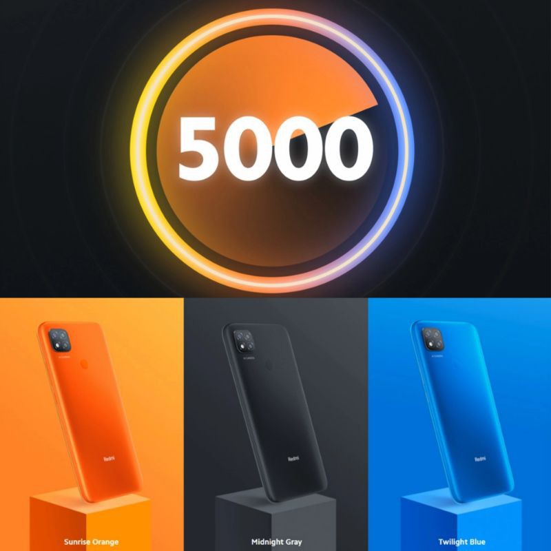 Xiaomi Redmi 9c 4/64 Garansi Resmi Indonesia TAM RAM 4GB 64GB 4 GB 3GB 32GB