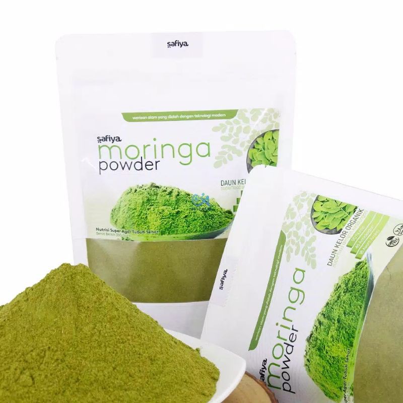 

Serbuk Daun Kelor 350 gr Moringa Powder Original SAFIYA HERBAL