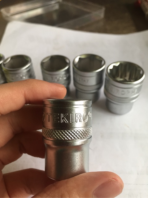 Mata Sok 19mm Tekiro 1/2&quot; Kunci Sok Anak Sok Tekiro