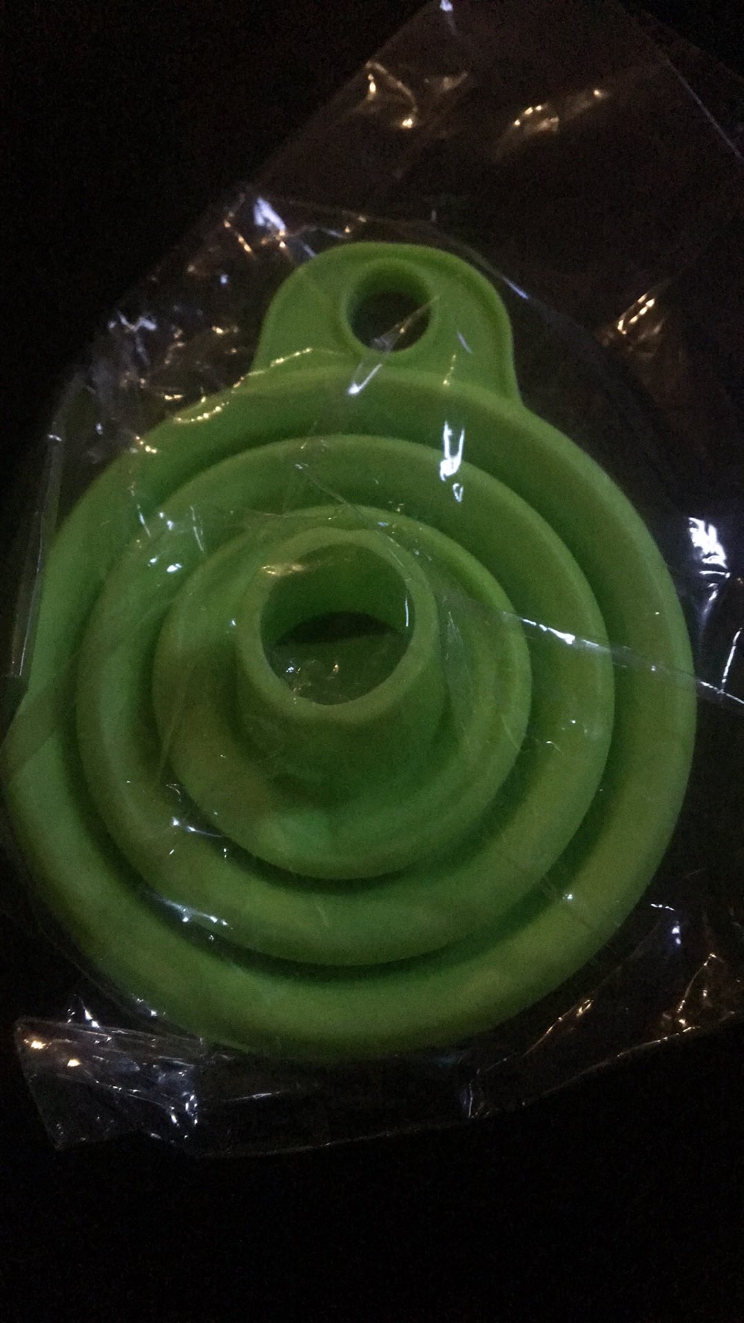 Eh Corong Silikon Foldable Food Grade Untuk Menuang Makanan