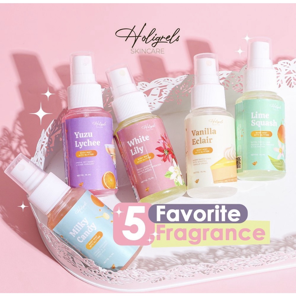 [READY] Holigerls Body Mist Parfume 75ml