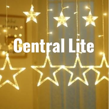 Lampu Natal Led Curtain Natal Hias Kamar Tirai Bola Bintang Tumblr