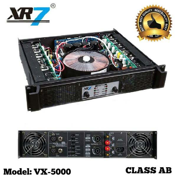 Power Ampli XR7 VX-5000 VX5000 VX 5000 XR7 Power Audio Class AB original