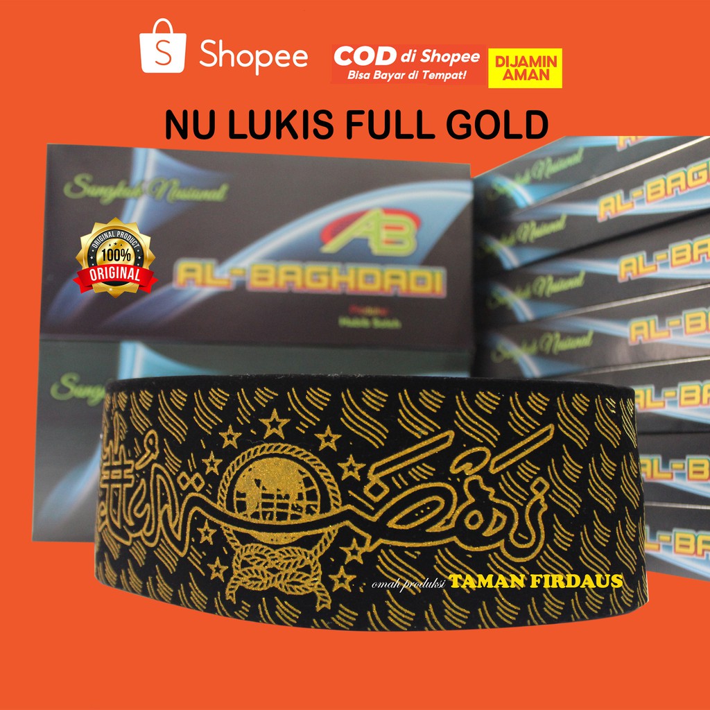 Peci Nu Lukis Emas Ac Peci Nu Songkok Nu Peci Hitam Nu Peci Hitam Peci Nu Ac Songkok Nu