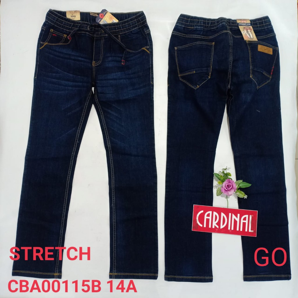 gof 35 CARDINAL CBCBA Celana Panjang Jeans Reguler Fit Slim Fit Straight Slim Bawahan Laki Dewasa