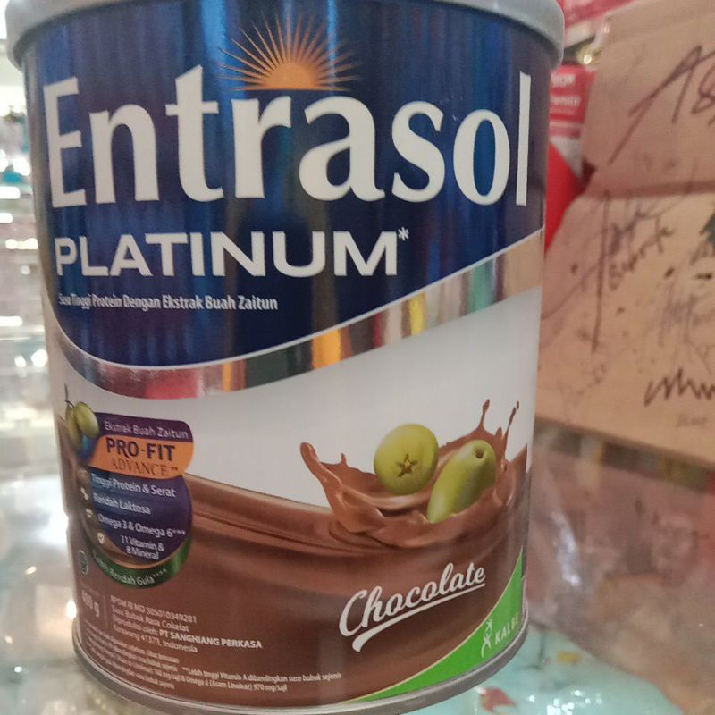 

entrasol platinum coklat 400 gram