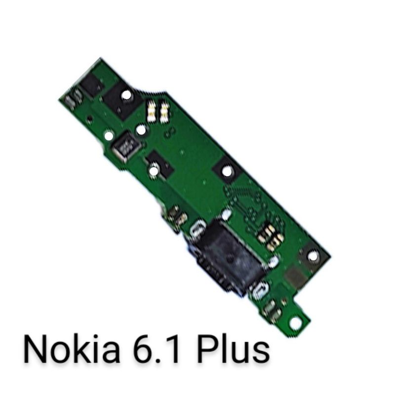 Papan Charger Nokia 6.1 Plus | Nokia6.1Plus PCB UI+Mic Connector Charger Board Konektor Cas Flexible Flexibel Carger Original