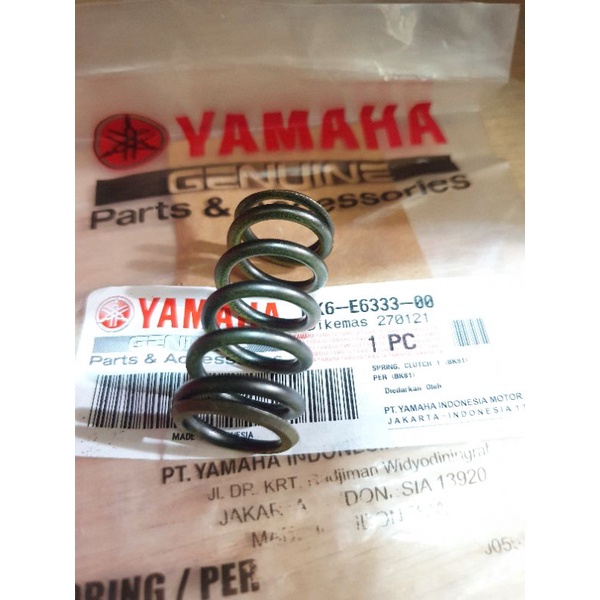 SPRING PER KOPLING NEW R15 VVA V3 MT15 XSR VIXION R 155 ORIGINAL YGP BK6-E6333-00